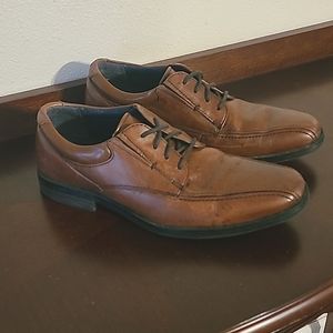 Dockers Oxford, dark brown, size 8